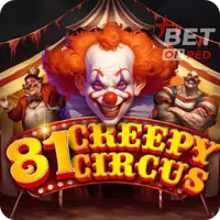 Bet on Red 81 Creepy Circus Wazdan stapelende wilds